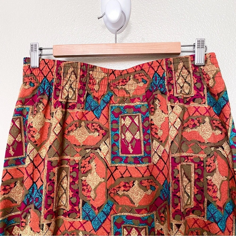Vintage southwest print skirt - Picture 6 of 10